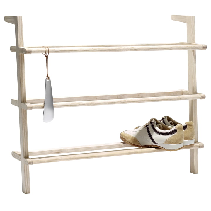 side by side - Shoe Cabinet Gaston with Shoehorn