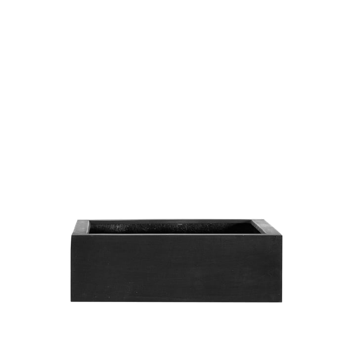 The square planter from amei, S, black