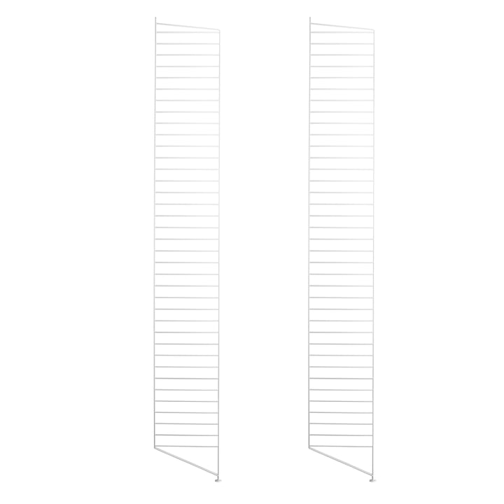 Floor ladder for String shelf 200 x 30 cm (set of 2) from String in white