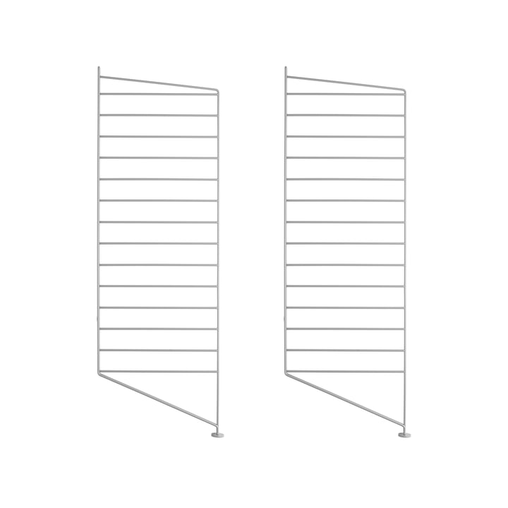 Floor ladder for String shelf 85 x 30 cm (set of 2) from String in gray