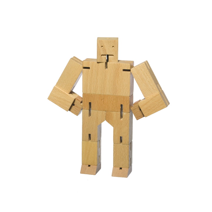 areaware - Cubebot , small, beech