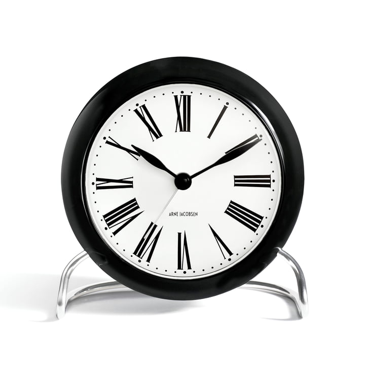 AJ Roman Table clock with alarm from Rosendahl