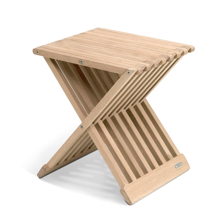 Fionia Folding stool from Skagerak in oak