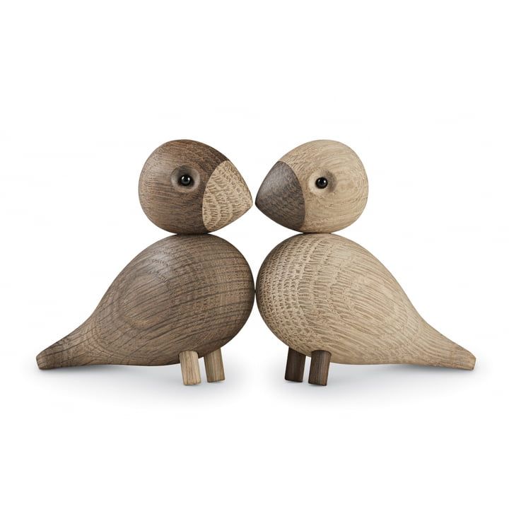 Kay Bojesen - Lovebirds set of 2, wooden birds