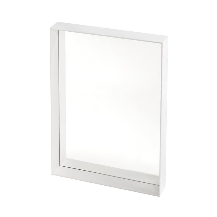 Only Me mirror, 50 x 70 cm, white by Kartell