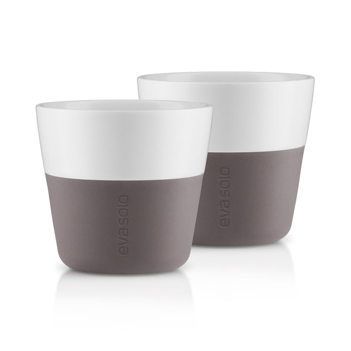 Caffé Lungo mug (set of 2) from Eva Solo in gray