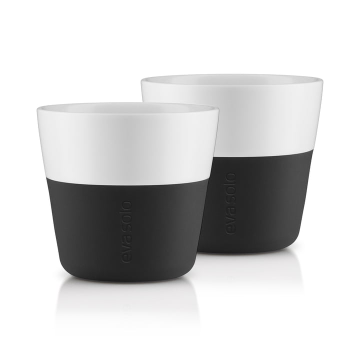 Caffé Lungo mug (set of 2) from Eva Solo in black