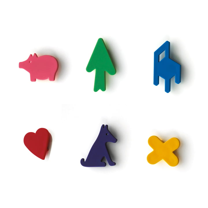 Magis - Set of magnets for the magnetic Memo board (set of 6)