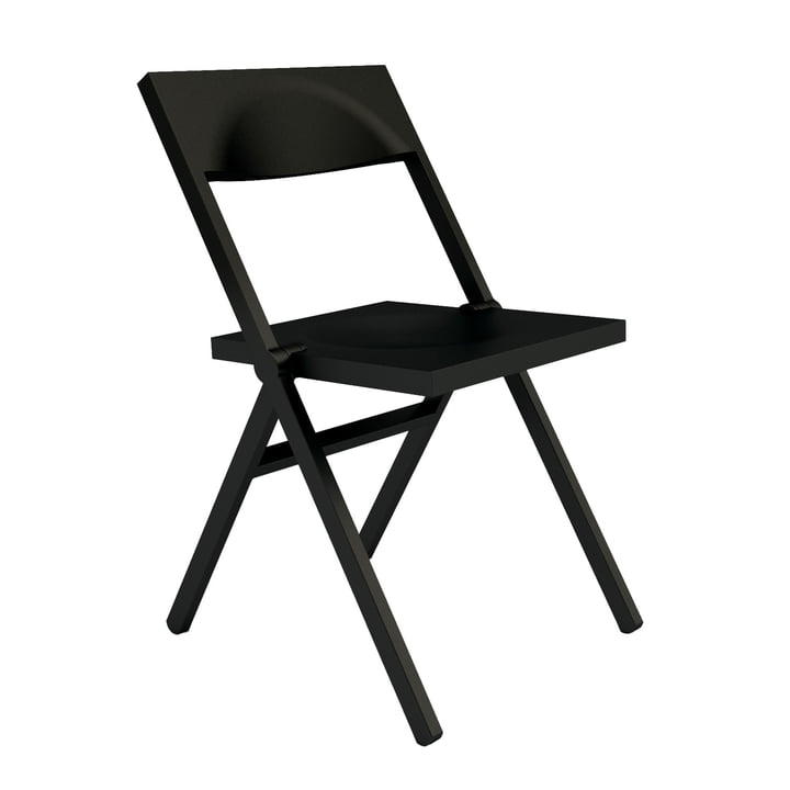 Alessi and Lamm - Alessichair Piana Folding Chair, black