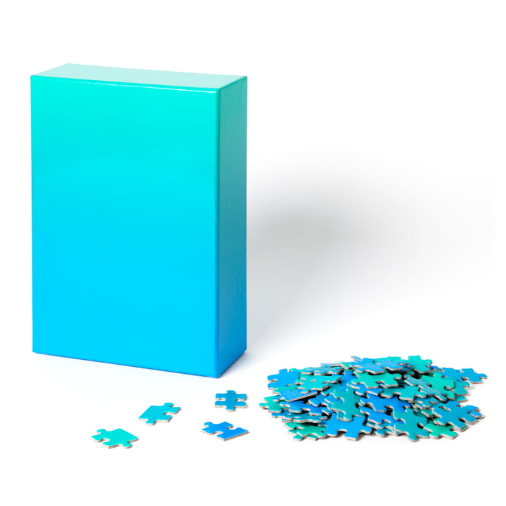 Areaware - Gradient Puzzle , blue / green