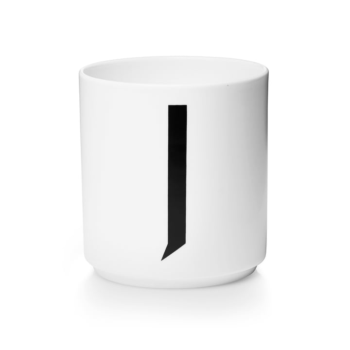 Design Letters - AJ Porcelain Cup J