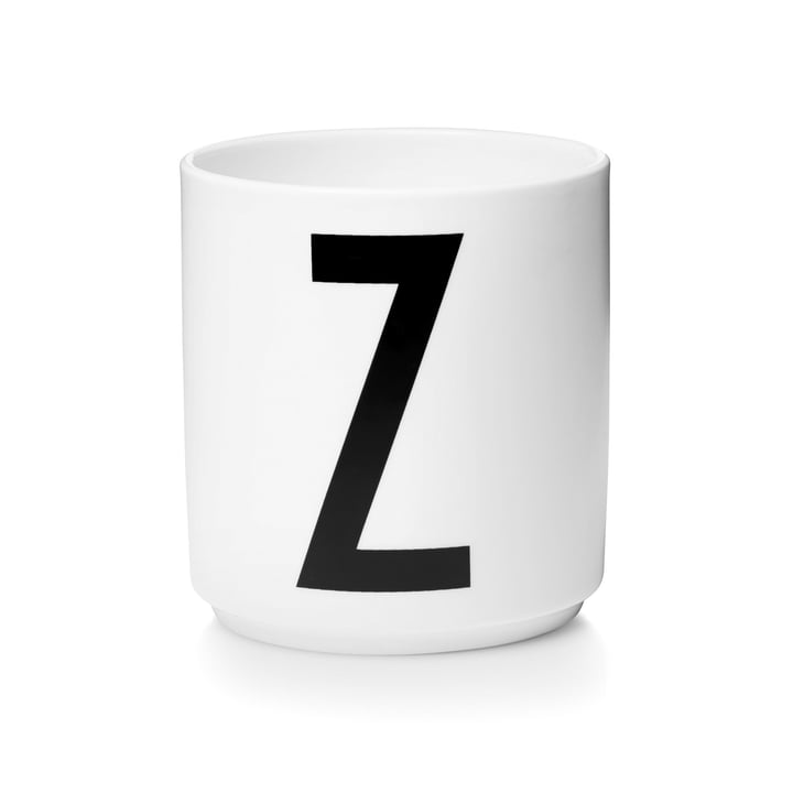 Design Letters - AJ Porcelain Cup Z