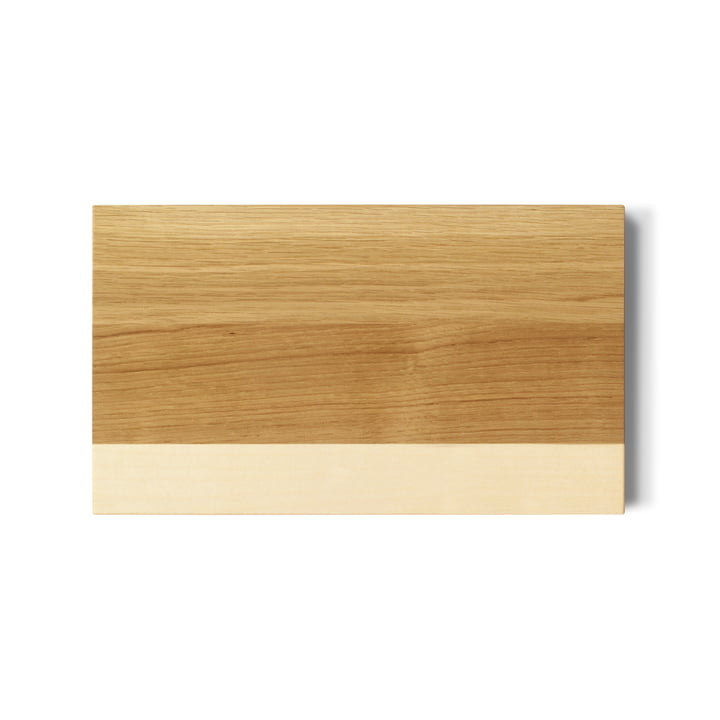 side by side - Breakfast Cutting Board, oak / maple