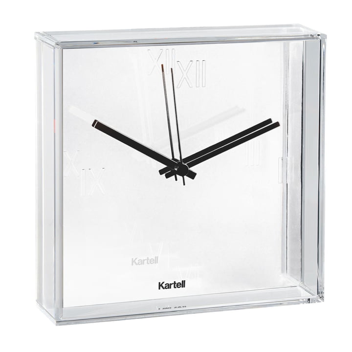 Kartell - Tic & Tac Wall Clock, white