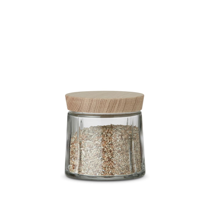 Grand Cru Storage Jar with Oak Lid, 0.5 L by Rosendahl