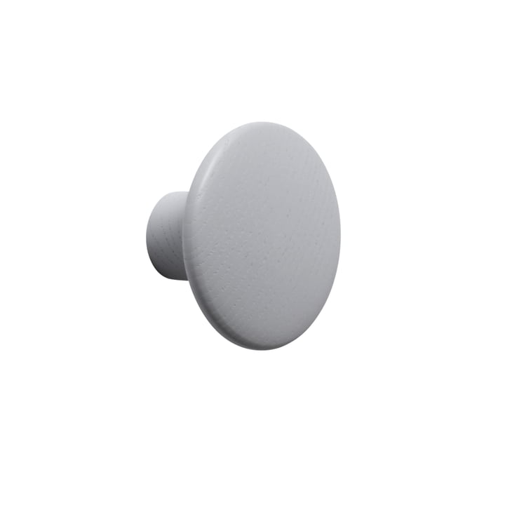 Wall hook "The Dots" single small from Muuto in gray