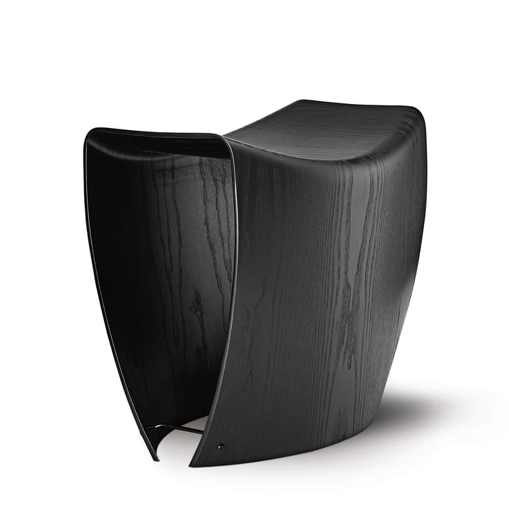 Gallery Stool by Fredericia in Black Ash