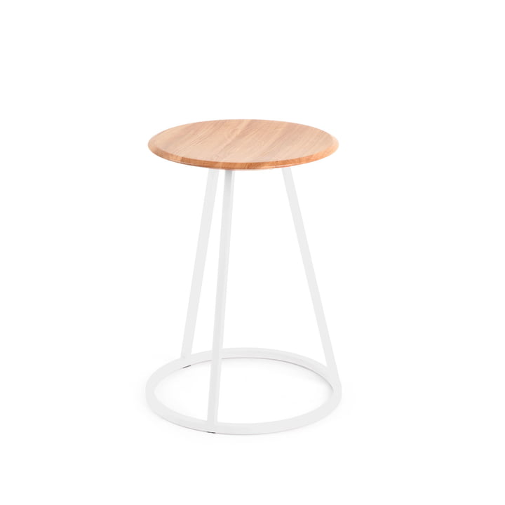 Petit Gustave Stool from Hartô in white (RAL 9016)