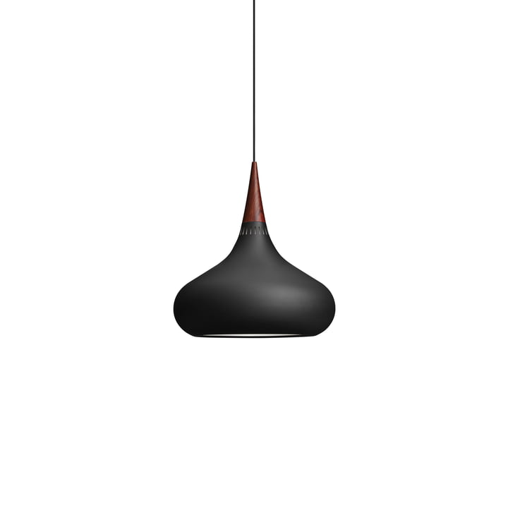 Orient Black pendant lamp P1 by Fritz Hansen in black matte