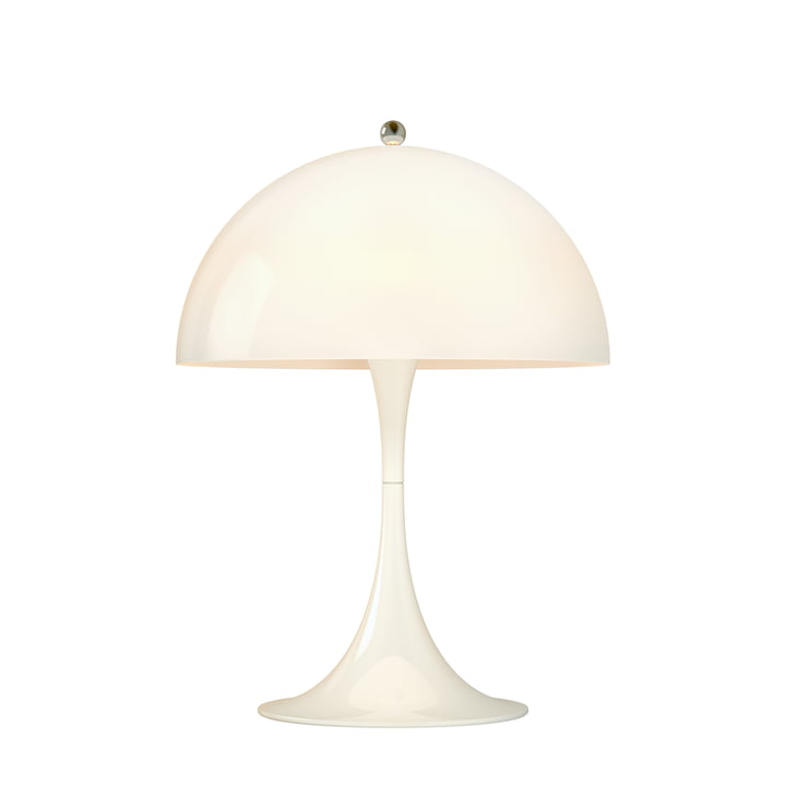 Panthella Mini Table lamp Ø 25 cm from Louis Poulsen in opal white