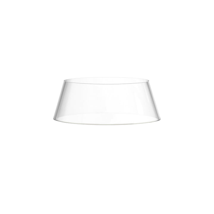 The Flos - Crown for the Bon Jour Unplugged table lamp in transparent