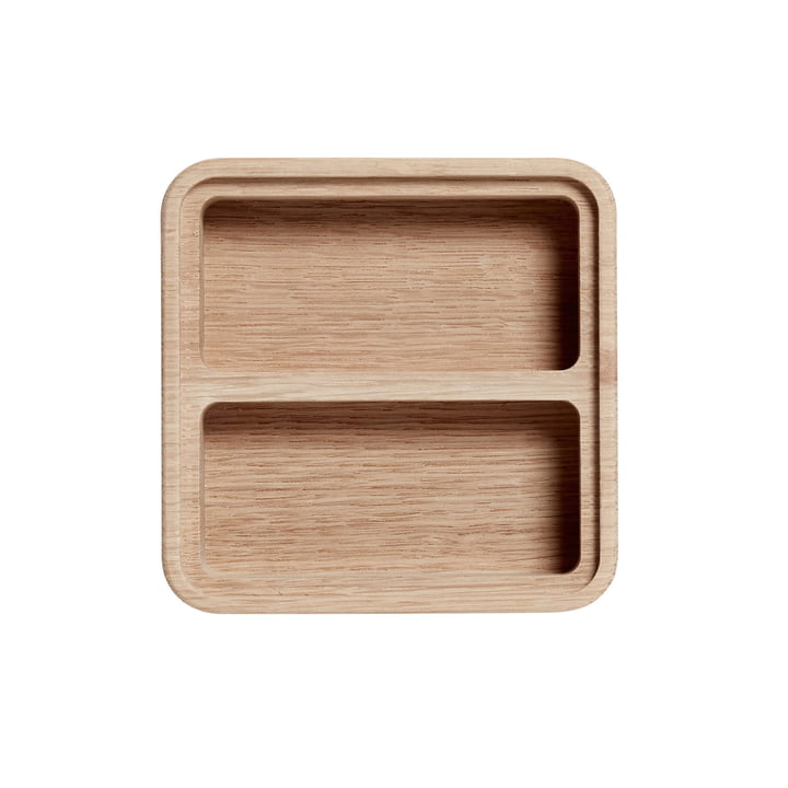 Create Me Box 12 x 12 cm by Andersen Furniture out of Oak with 2 Compartments