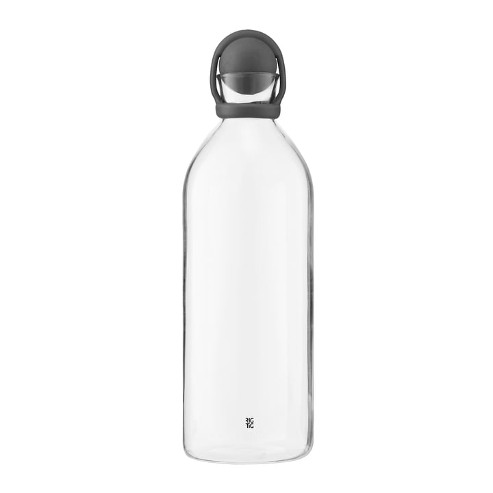 Cool-It Water carafe from Rig-Tig by Stelton in dark grey