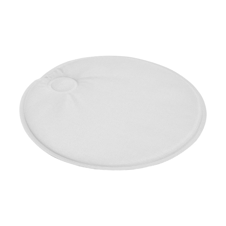 Round magnetic cushion by Emu in white