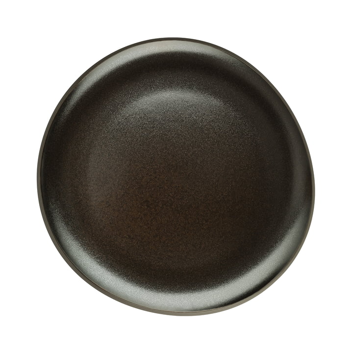 Junto plate Ø 22 cm flat by Rosenthal in slate gray