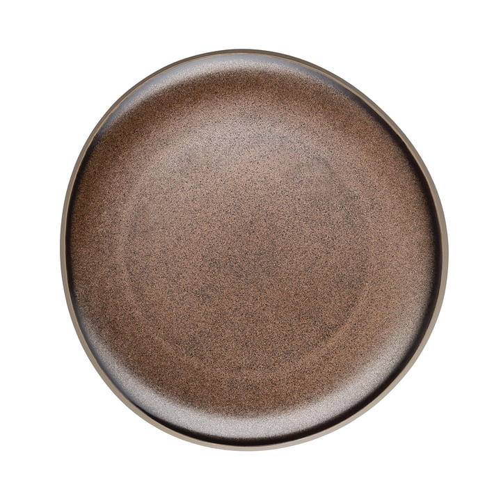 Junto plate Ø 22 cm by Rosenthal in bronze