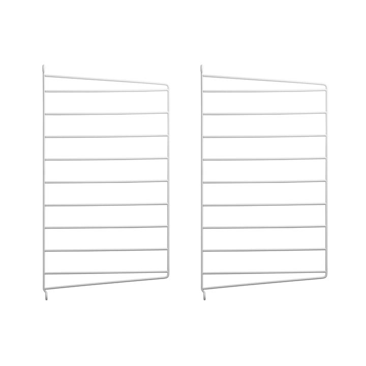 Wall ladder for String shelf 50 x 30 cm from String in white (pack of 2)