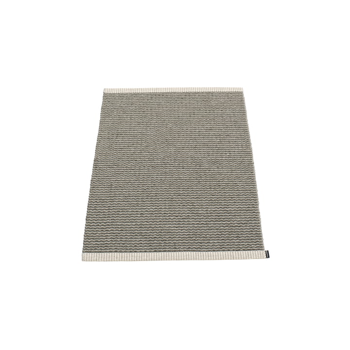 Mono Carpet, 60 x 85 cm from Pappelina in Charcoal / Warm Grey