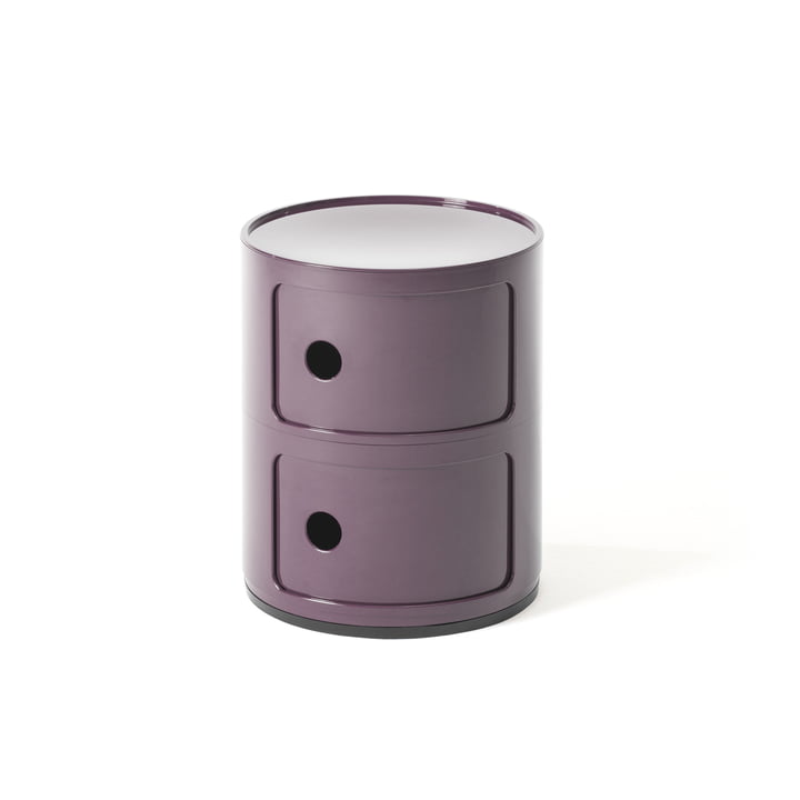 Componibili 4966 by Kartell in purple