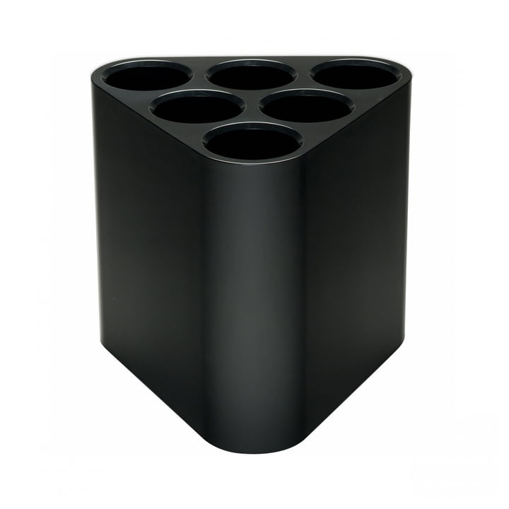 Poppins umbrella stand by Magis in black