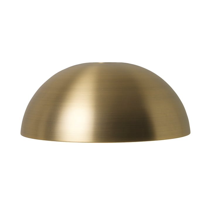Dome Shade Lampshade by ferm Living in brass