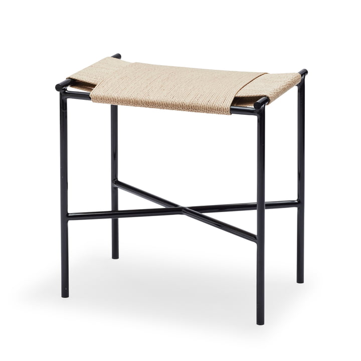Vent Stool from Skagerak in black / nature
