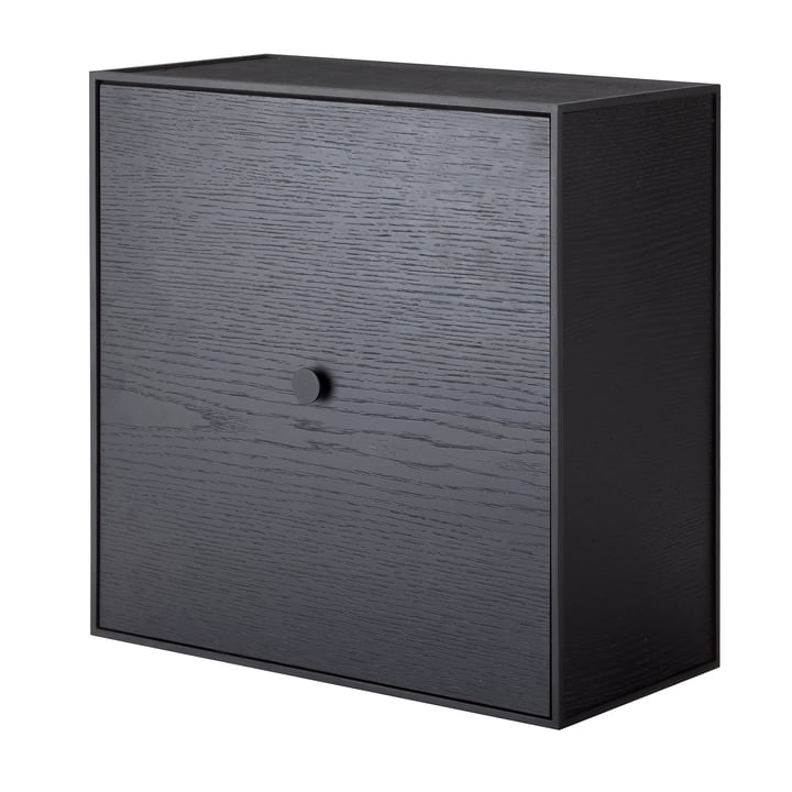 Frame Wall cabinet 42 (incl. door) from Audo in black