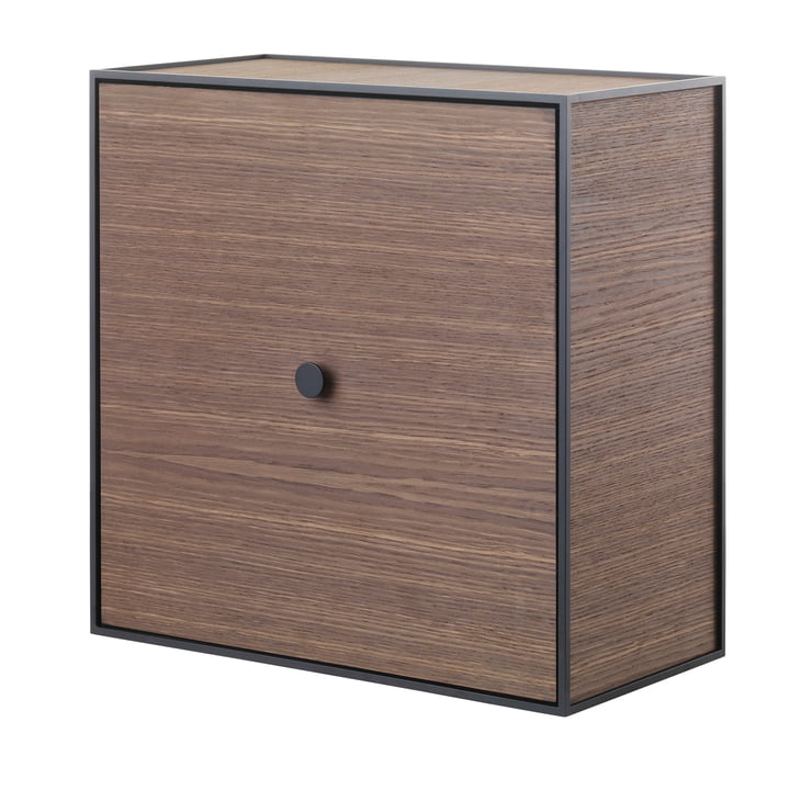 Frame Wall cabinet 42 (incl. door) from Audo in smoked oak