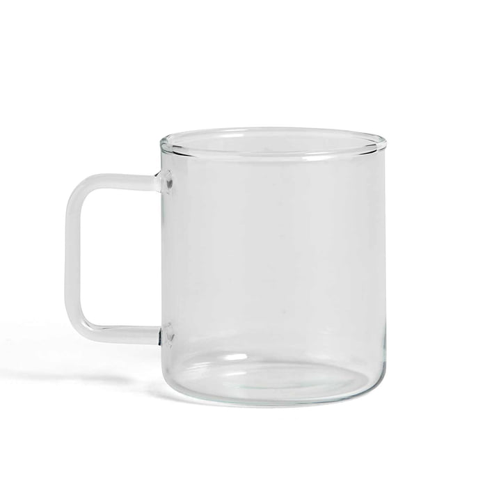 Glass Coffee Mug by Hay in Clear