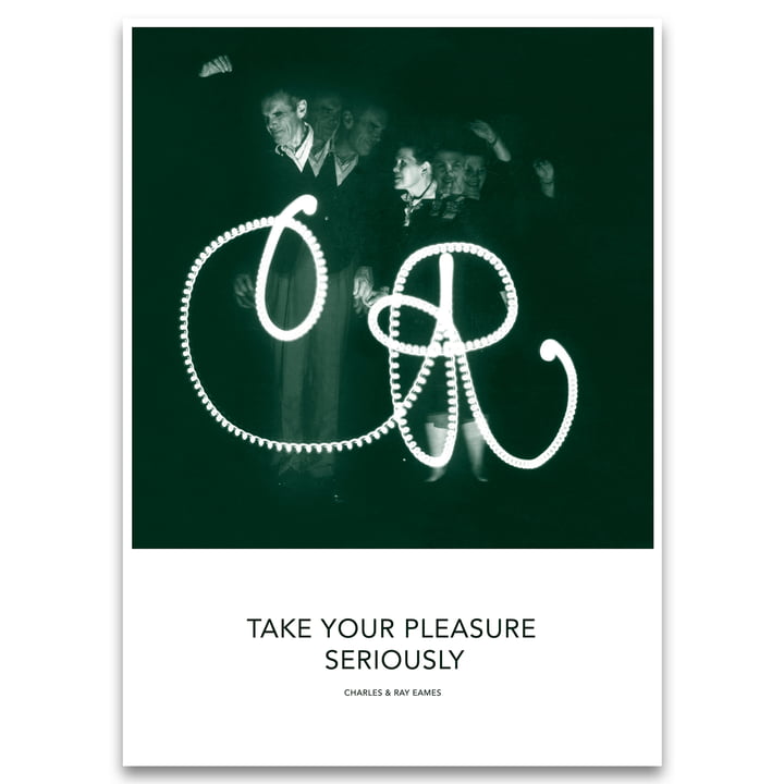 Eames Quotes Poster Pleasure by Vitra