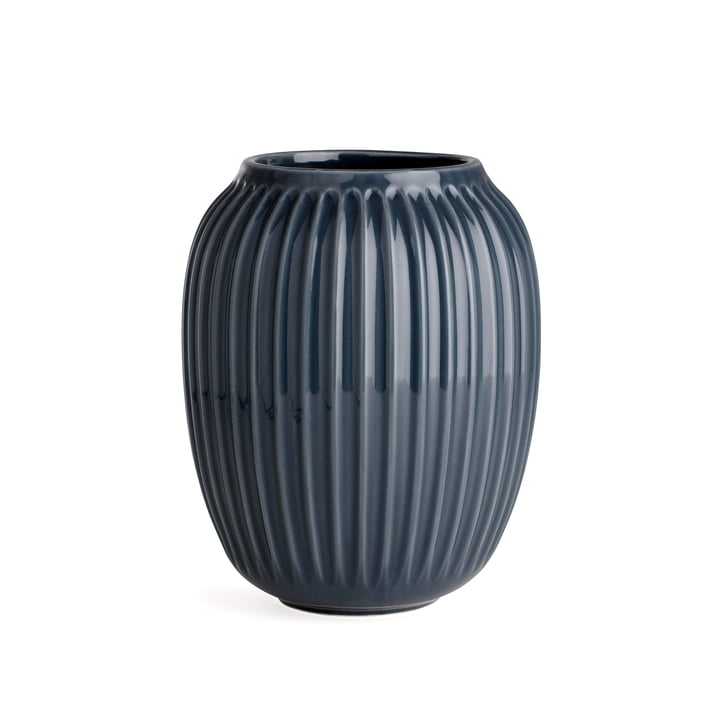 Hammershøi Vase H 20 cm from Kähler Design in anthracite