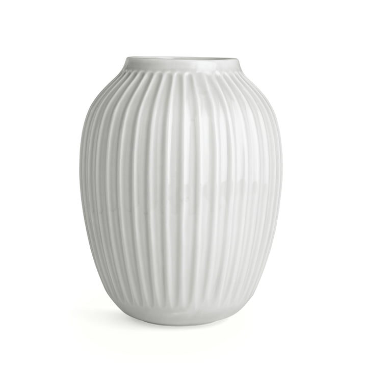 Hammershøi Vase H 25 cm from Kähler Design in white