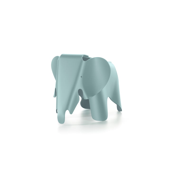 Eames Elephant by Vitra in ice grey