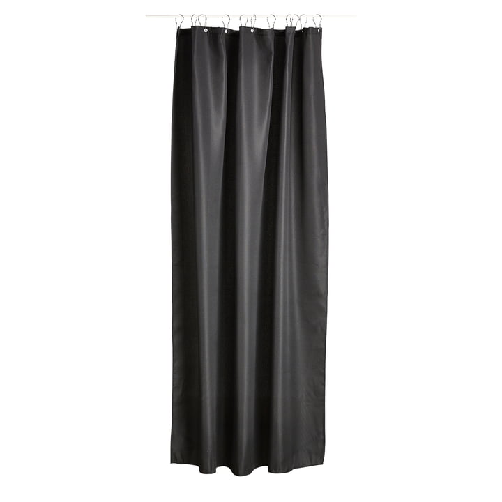 The Zone Denmark - Lux Shower Curtain in Black