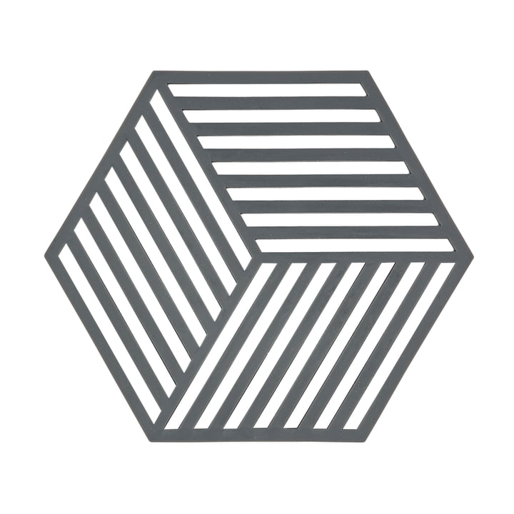 The Zone Denmark - Hexagon Coaster in gray