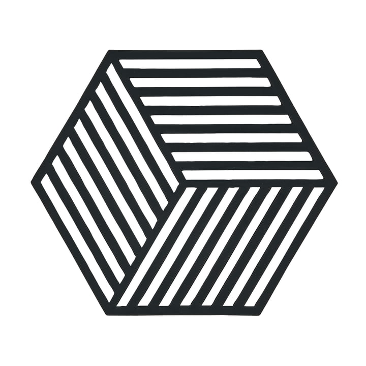 The Zone Denmark - Hexagon Coaster in black