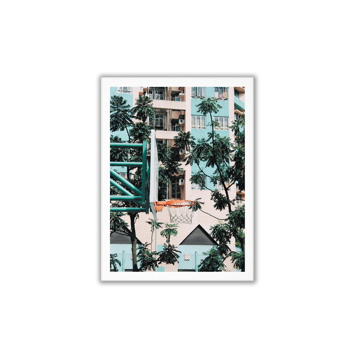 Paper Collective - Basketball Cities 01 (Hong Kong), 30 x 40 cm