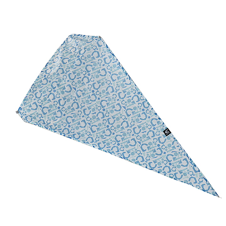The Terra Nation - Ata Reka Shade Triangle / Side Element for Reka Kohu in Patterned Blue