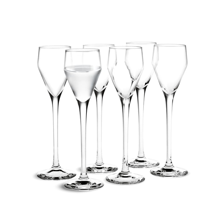 Holmegaard - Perfection Schnapps glass, 5.5cl (set of 6)