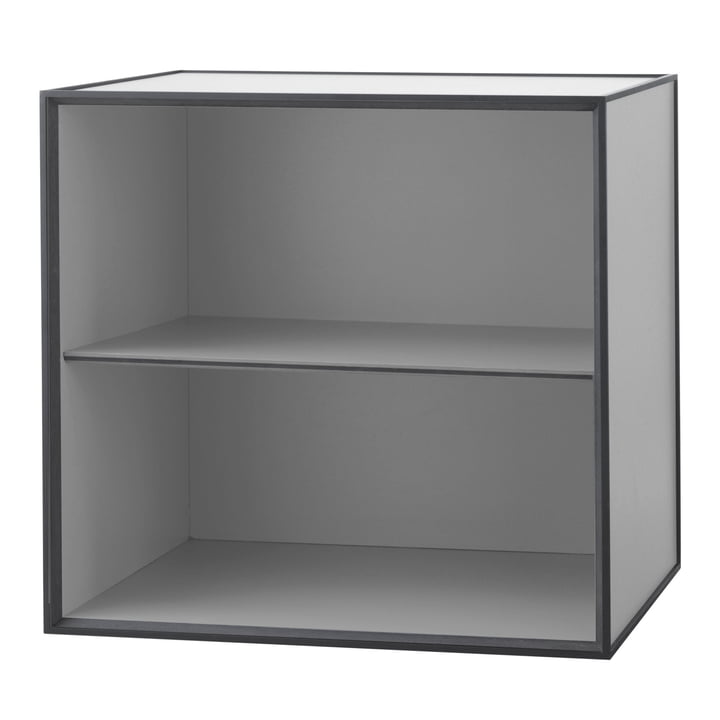 Frame Wall cabinet 49 (incl. shelf) from Audo in light gray
